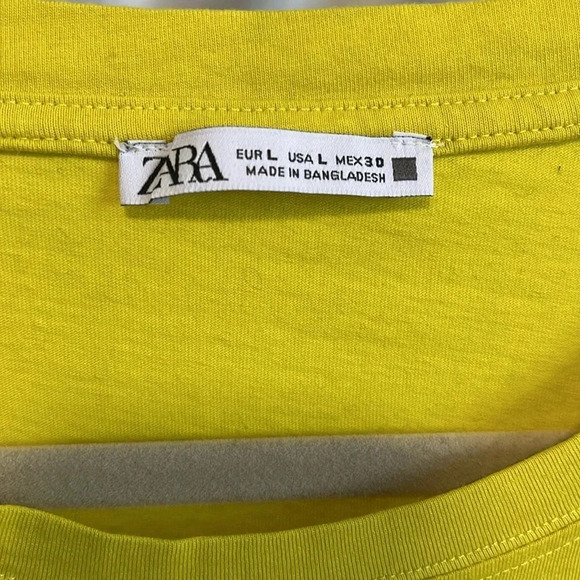 Cotton Sleeveless Top Side Ruching, Size L - Picture 2 of 8